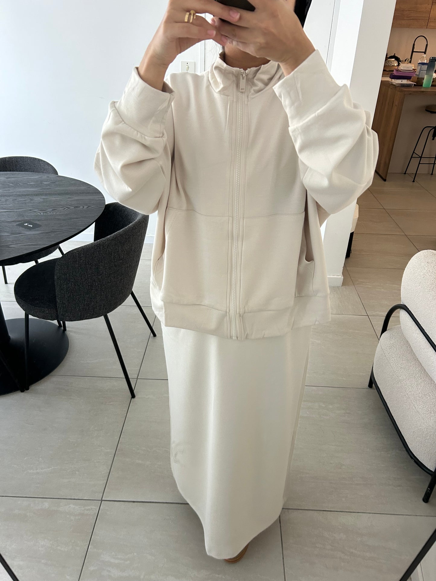 Ensemble comfy jupe