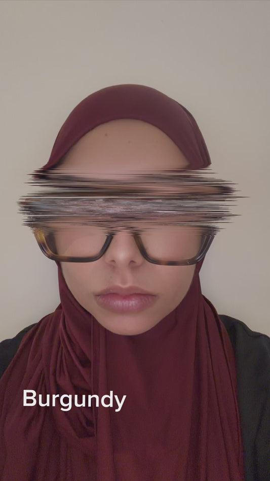 Hijab jersey premium femme — hijab opaque, hijab chic, foulard hijab moderne